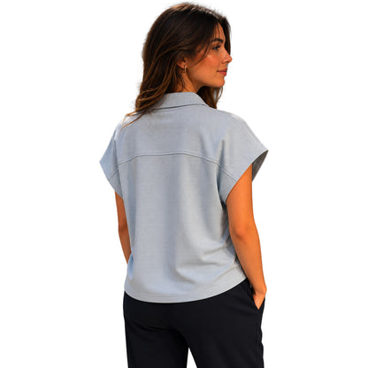 PARAJUMPERS- polo alya azzurra
