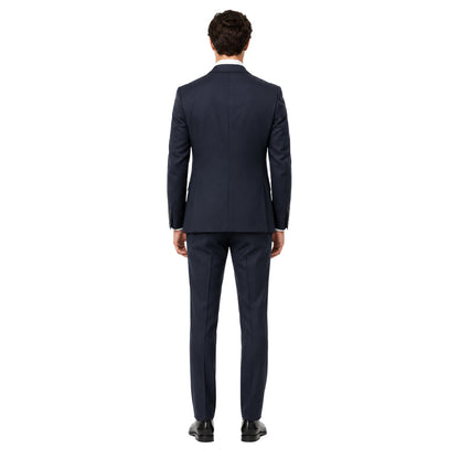 ERMENEGILDO ZEGNA TESSUTO - Completo lana blu scuro