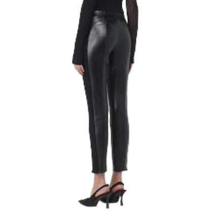 PATRIZIA PEPE - pantaloni lucidi neri