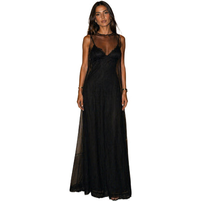 DOLCE &amp; GABBANA - abito doppiato nero