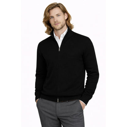 BAGUTTA - cardigan finezza 16 bluette