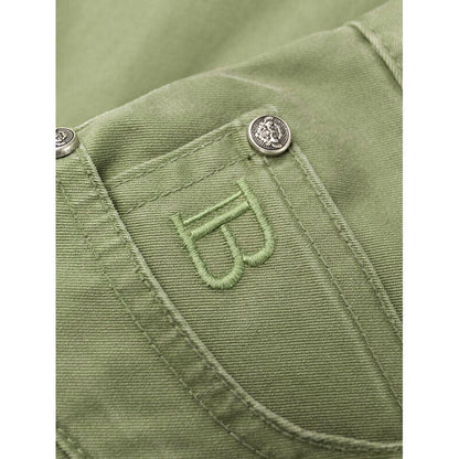 BALMAIN - pantaloni cargo verdi