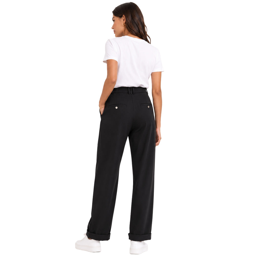 BALMAIN - pantalone lungo con pieghe
