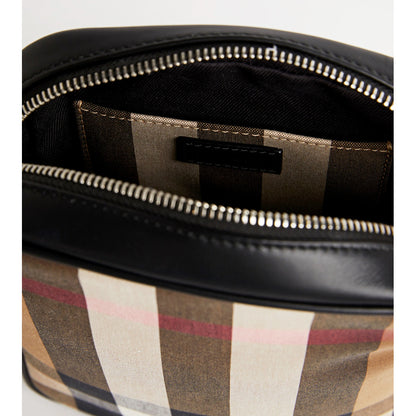 BURBERRY - mlpaddy-chkbin-taupe