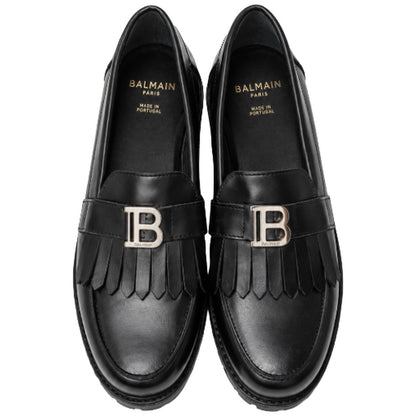 BALMAIN - mocassino nero
