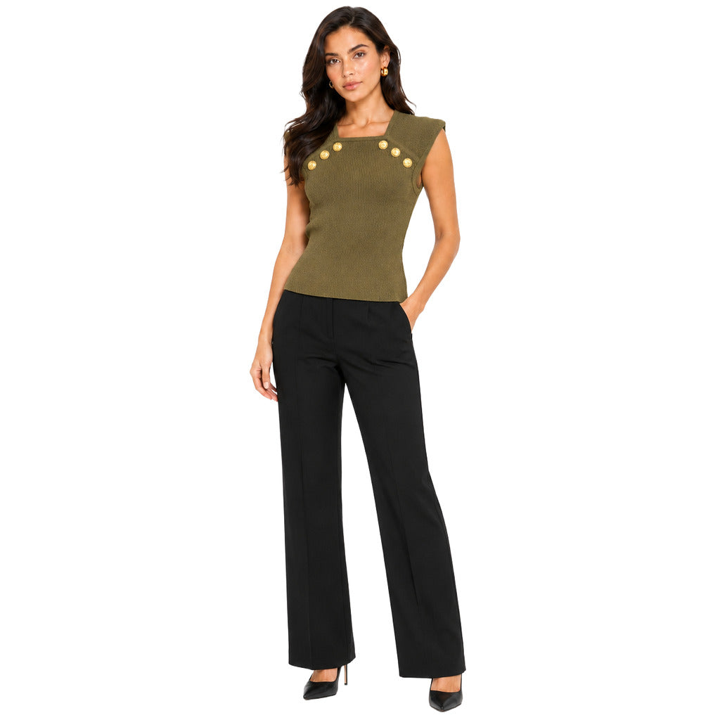 BALMAIN - top a costine