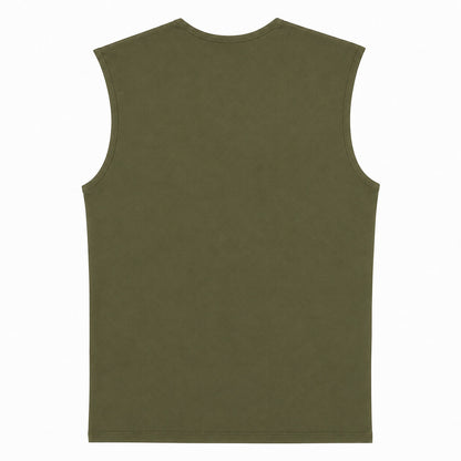 BALMAIN - canotta verde logo