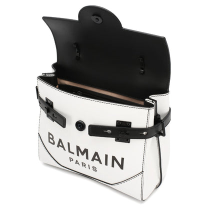 BALMAIN - bb logo flap over shoulder bag