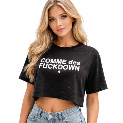COMME DES FUCKDOWN - t-shirt corta 