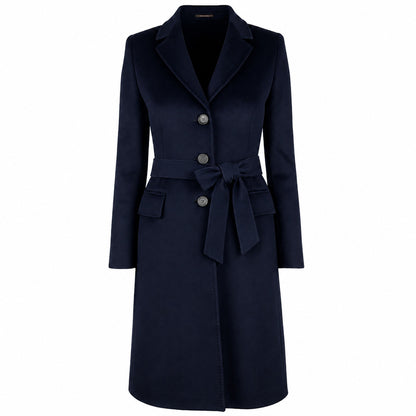 LORO PIANA TESSUTO - cappotto capolavoro marrone