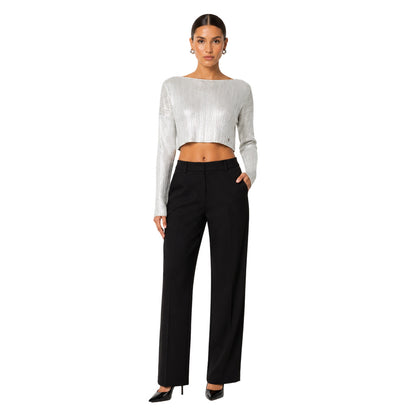 BALMAIN - top a maniche lunghe