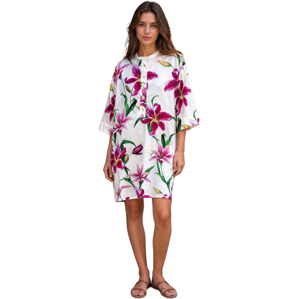 DOLCE & GABBANA - abito fantasia floreale