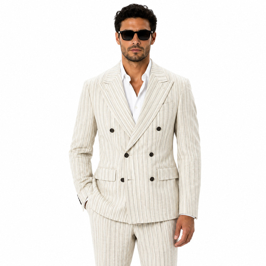 DOLCE &amp; GABBANA - gaicca doppiopetto a righe