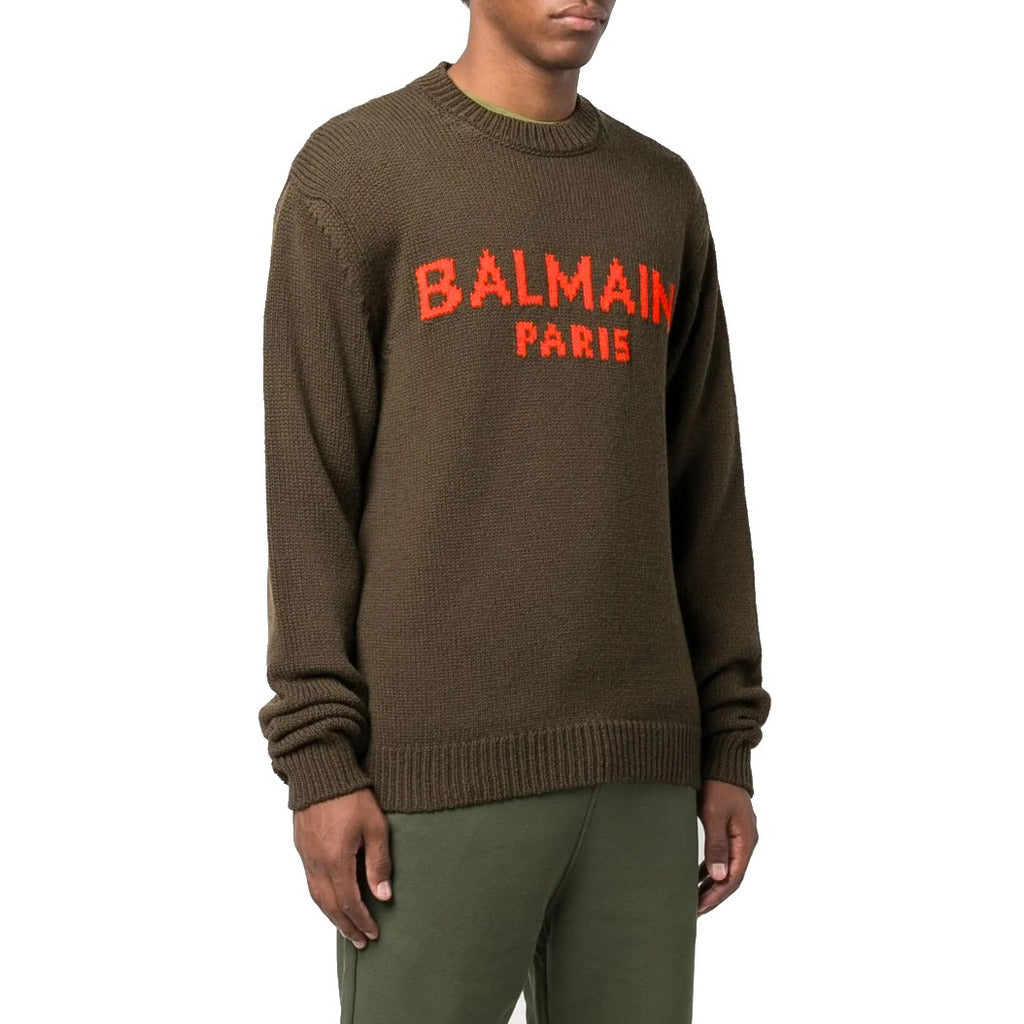 BALMAIN - pullover in lana merino