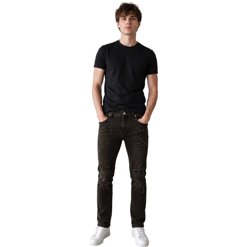 DOLCE &amp; GABBANA - jeans strappati neri