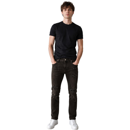 DOLCE &amp; GABBANA - jeans strappati neri