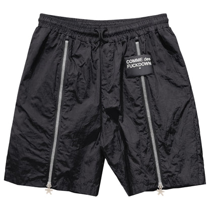 COMME DES FUCKDOWN - shorts nero