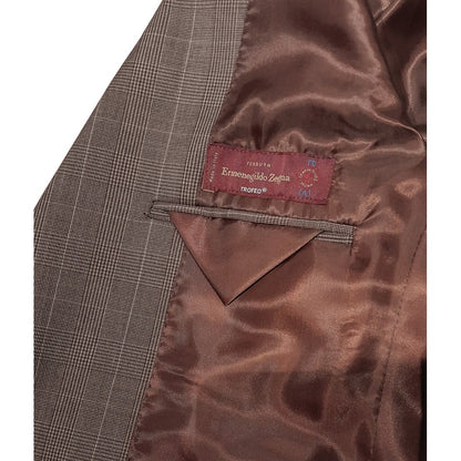 ERMENEGILDO ZEGNA TESSUTO - Completo lana principe di galles