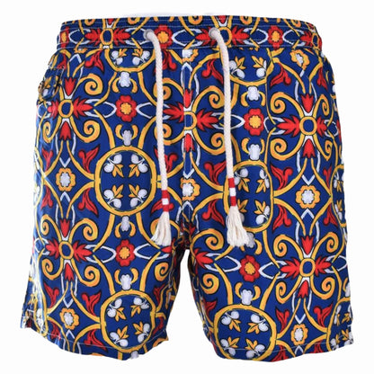 mc2 saint barth - costume sicilian tile