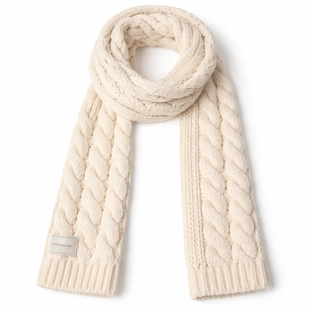 HINNOMINATE - 3641-scarf-0308-bianco