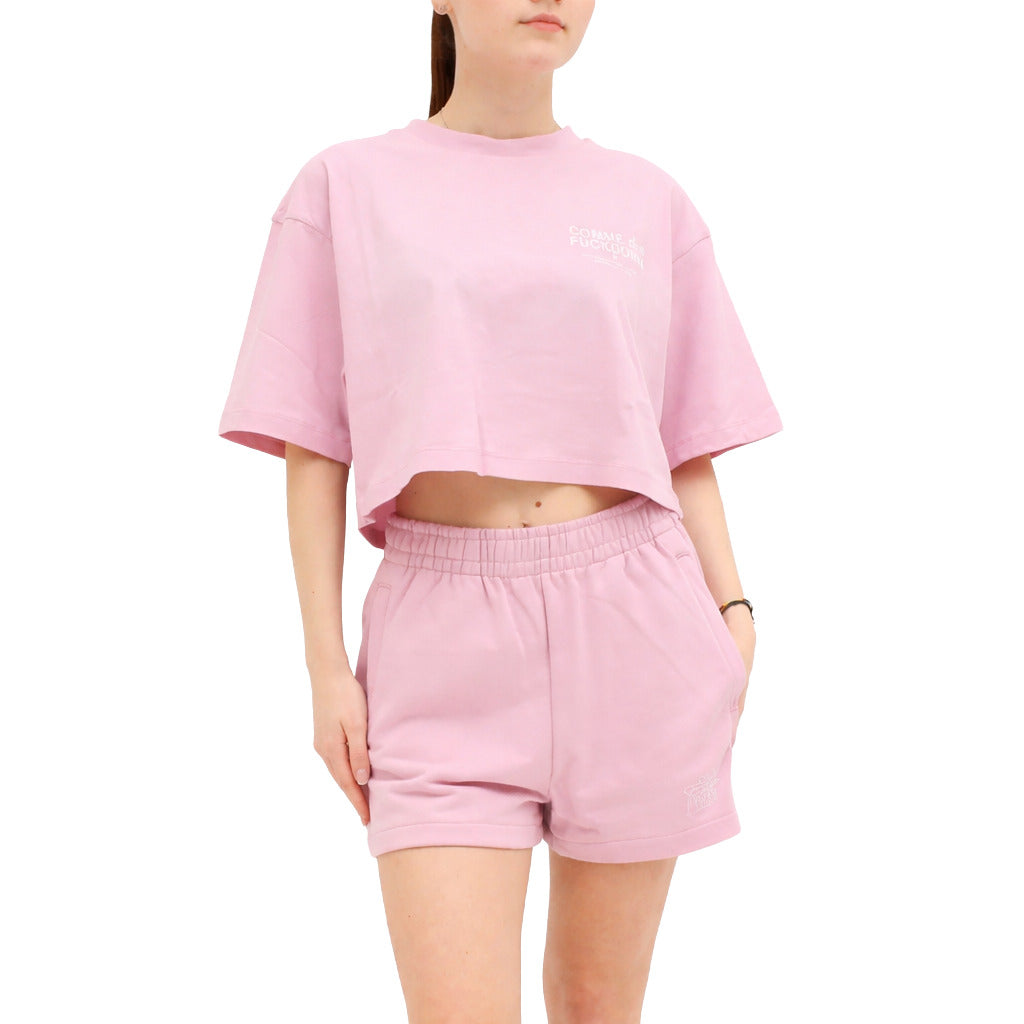 COMME DES FUCKDOWN - short con ricamo