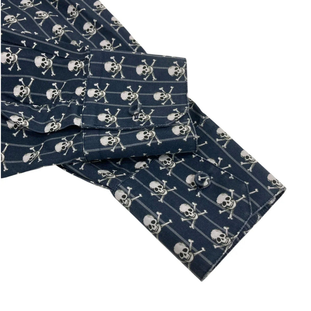DOLCE &amp; GABBANA - camicia stampa teschi