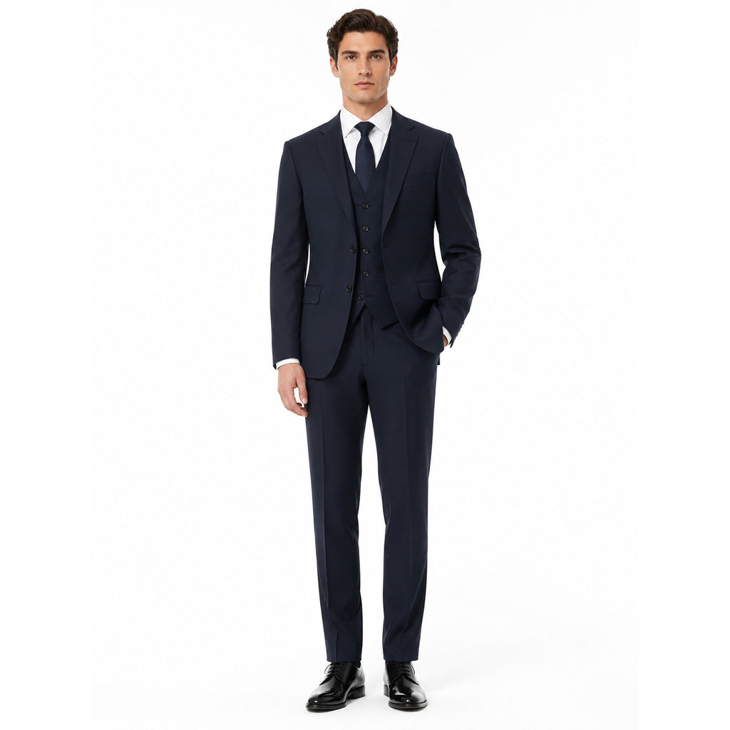 ERMENEGILDO ZEGNA TESSUTO - Completo lana verde army