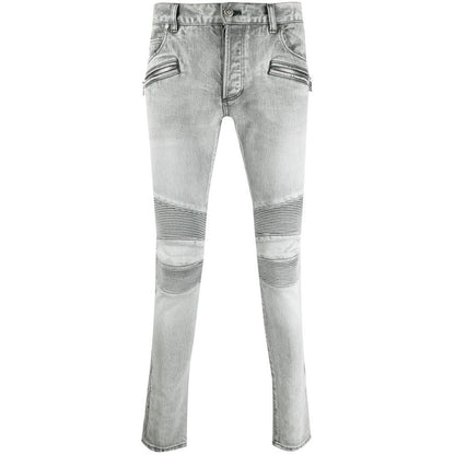 BALMAIN - jeans slim fit grigi