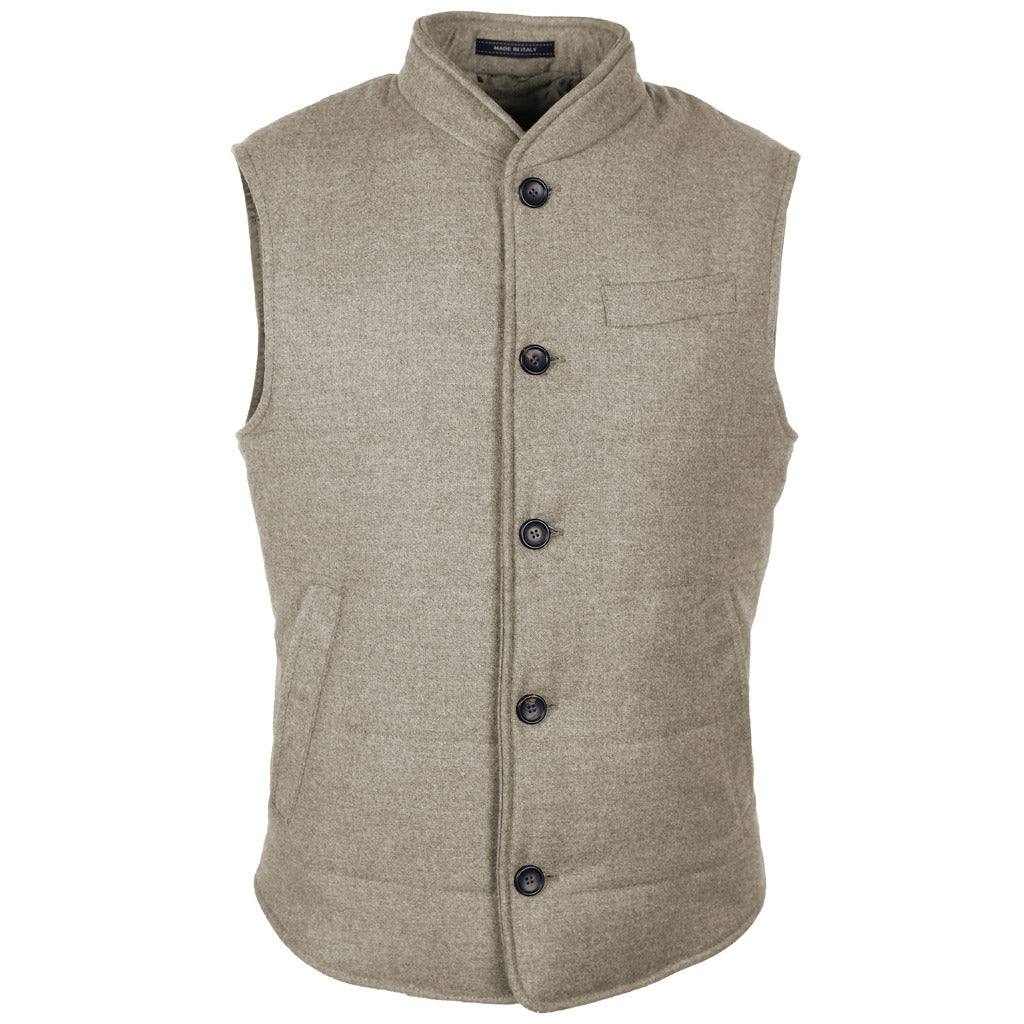 LORO PIANA - Gilet uomo lana/cashmere