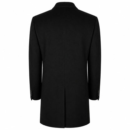 LORO PIANA TESSUTO - cappotto capolavoro nero