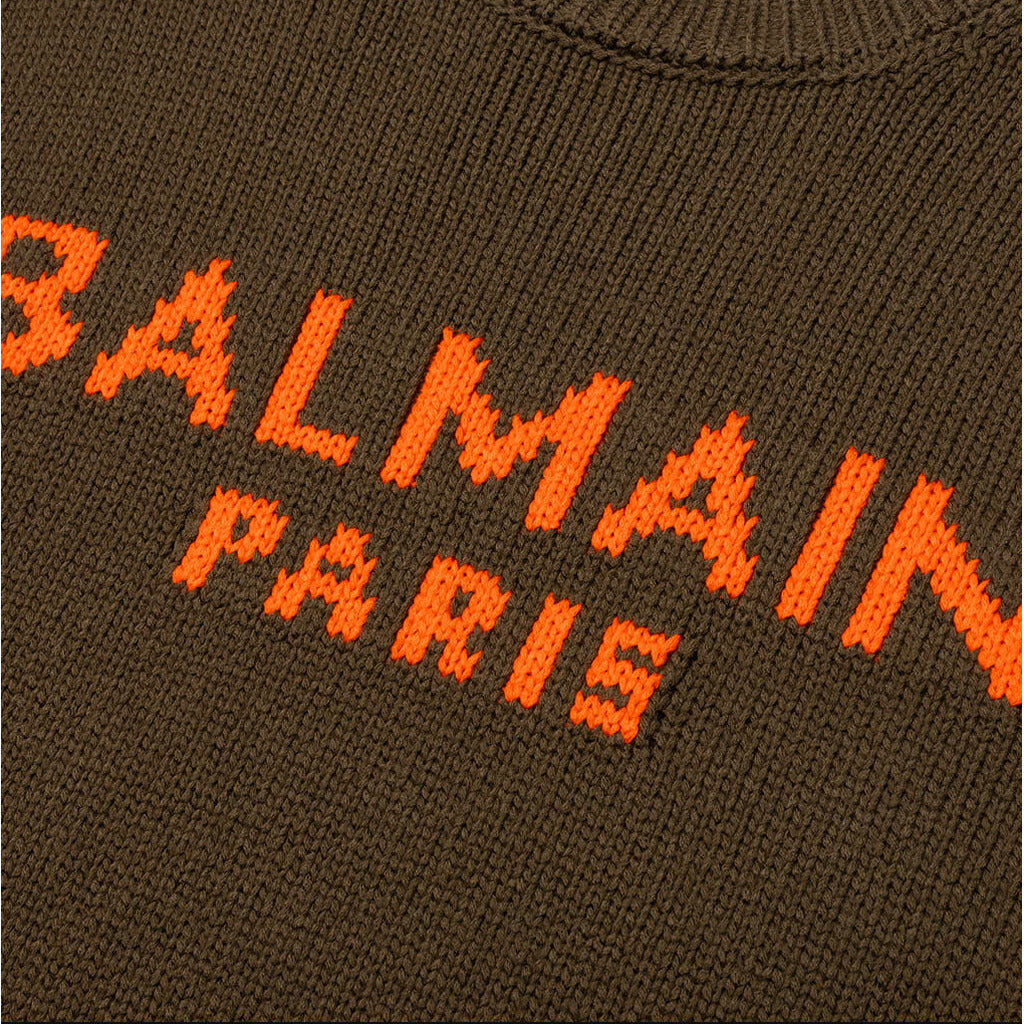 BALMAIN - pullover in lana merino
