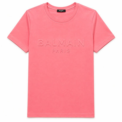 BALMAIN - t-shirt balmain embossed logo