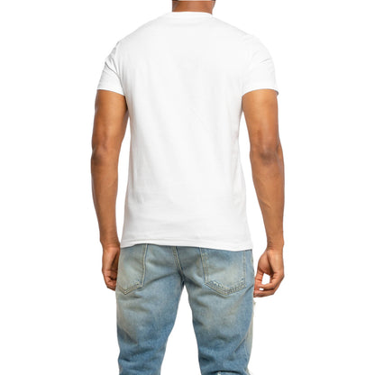 BALMAIN - t-shirt stampa logo comic